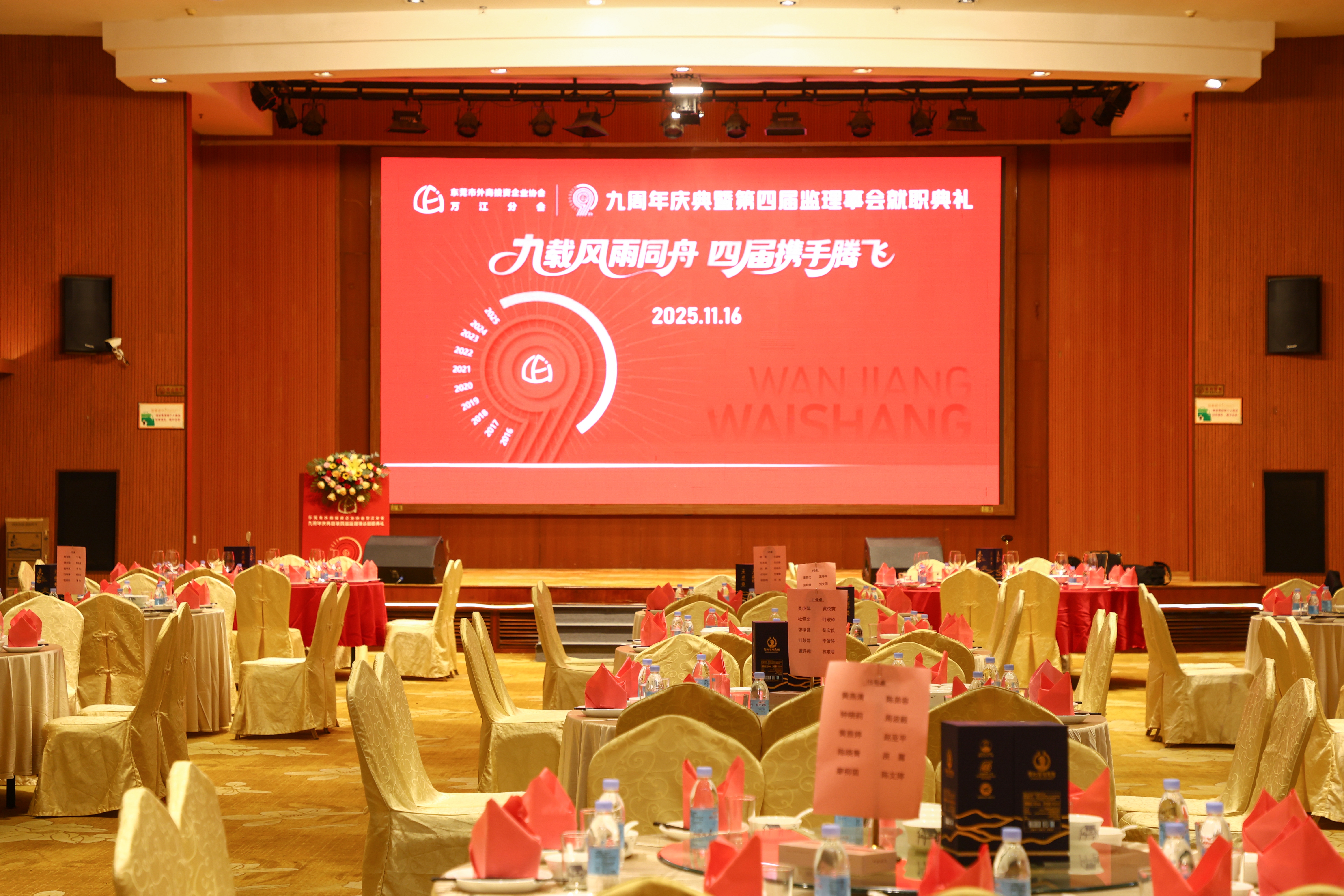 东莞市外商投资企业协会万江分会成立9周年